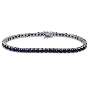 צמיד טניס ספיר 10 קראט