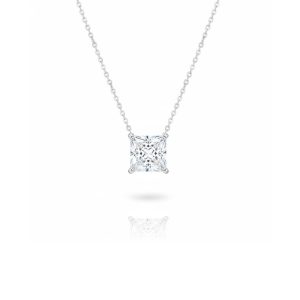 שרשרת סוליטר טיפה 2 קראט