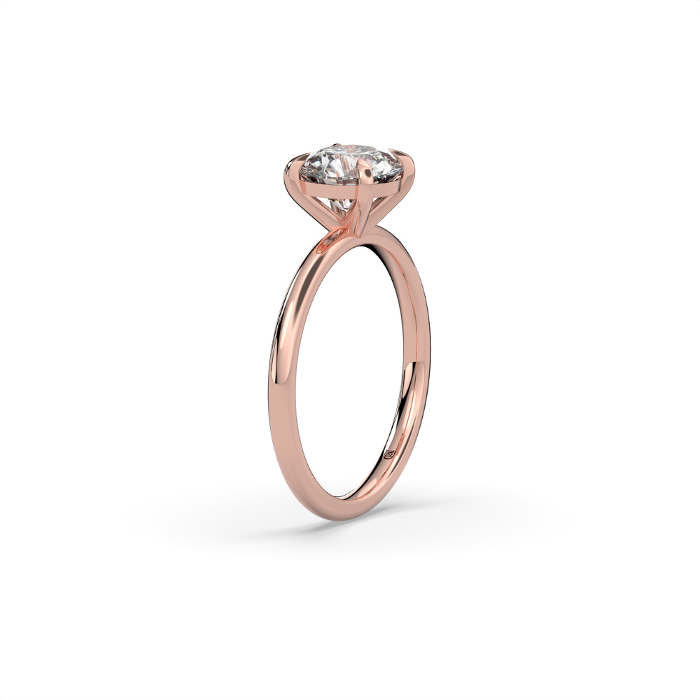 טבעת אירוסין סוליטר 1.5 קראט – תמונה 2