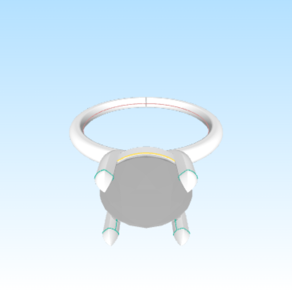 טבעת אירוסין סוליטר 1.5 קראט – תמונה 12